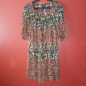 Semi Sheer Request Dress Sz Large
